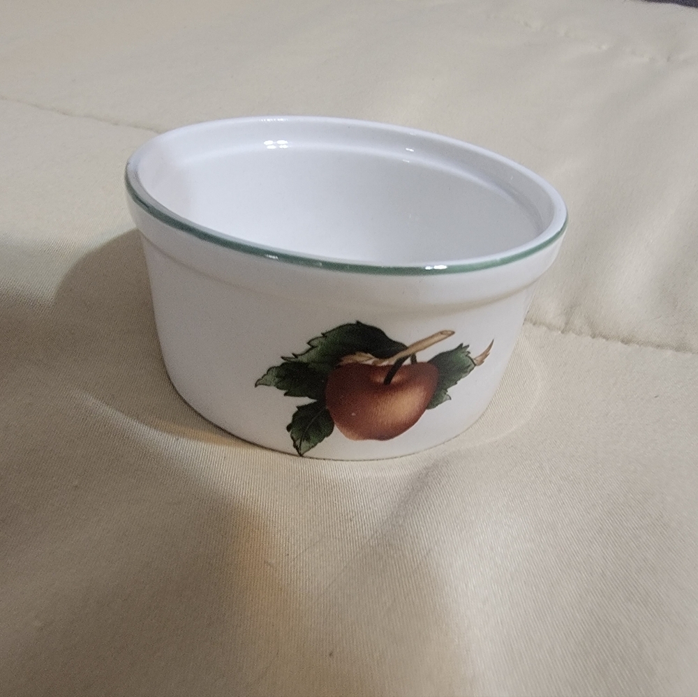 Cades Cove Apple Individual Souffle Custard Cups Ramekin